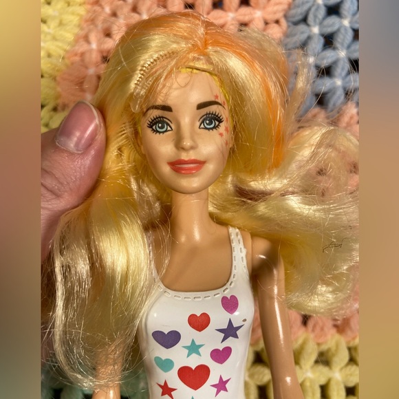 B1G2 - Fashion Doll Barbie Color Reveal Swim Wig - Buy 1, Get 2 FREE - Picture 3 of 9